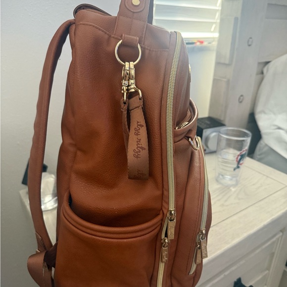 Itzy Ritzy Tan Backpack - Picture 2 of 7